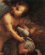 LEONARDO da Vinci The Virgin and Child with St Anne Germany oil painting artist